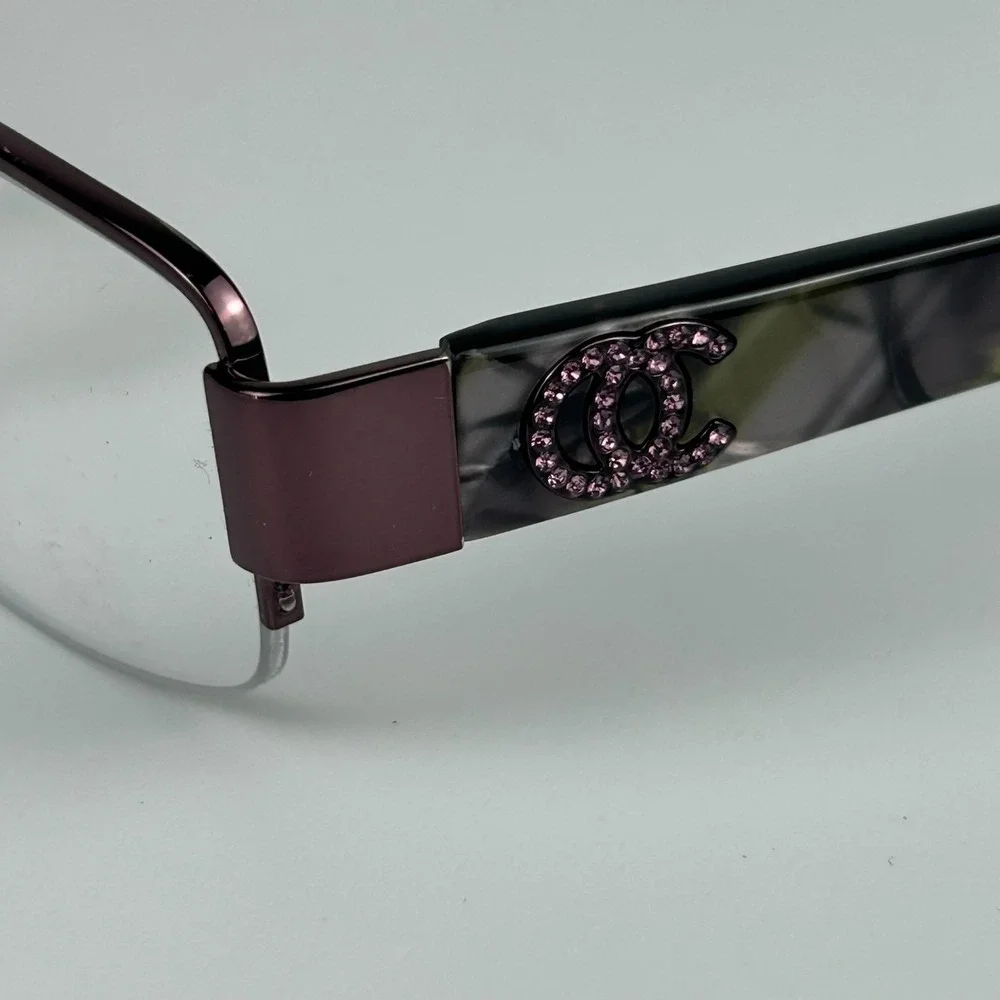 Oleg Cassini OC0326 Women Eyeglasses Semi-Rimless Frame Acetate‎ 53-18-135mm
